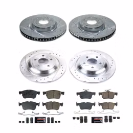 PWR-K8644, PowerStop Z23 Evolution Sport Brake Upgrade Kits for 2020-2024 ESCAPE, CORSAIR, 2021-2024 BRONCO SPORT - K8644 in UAE, Dubai. Condition - new. Price 1,530 AED. Photo, seller contacts | AUTO.AE