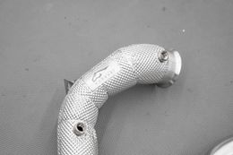 DZMR-W463G63-HS Heatshield Downpipe for Mercedes-AMG G63 (W463a)  in UAE, Dubai. Condition - new. Price 8,700 AED. Photo, seller contacts | AUTO.AE