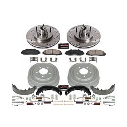 PWR-K15174DK, PowerStop Z23 Evolution Sport Disc and Drum Brake Upgrade Kits for 1997-1998 F-150 - K15174DK в ОАЭ, Дубай. Состояние - новое. Цена 2 770 AED. Фото, контакты продавца | AUTO.AE