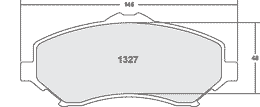 1327.22, PFC 1327.22 Front Brake Pads Z-RATED for DODGE Ram 2012-2013 / JEEP Wrangler 2007-2013 in UAE, Dubai. Condition - new. Price 620 AED. Photo, seller contacts | AUTO.AE