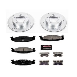 PWR-K5067, PowerStop Z23 Evolution Sport Brake Upgrade Kits for 1994-1996 BRONCO, F-150 - K5067 في الإمارات, دبي. Condition - new. Price 1,110 AED. Photo, seller contacts | AUTO.AE
