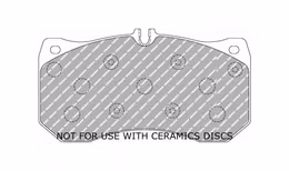 FCP4466H, FERODO FCP4466H Front Brake Pads DS2500 for AUDI A6 (C7) / A7 (4G) / A8 (4H) в ОАЭ, Дубай. Состояние - новое. Цена 1 730 AED. Фото, контакты продавца | AUTO.AE