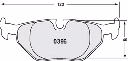 0396.11, PFC 0396.11 Rear Brake Pads for BMW 1 Series 120d/130i E81/E82/E87 (Z-RATED Compound) in UAE, Dubai. Condition - new. Price 890 AED. Photo, seller contacts | AUTO.AE