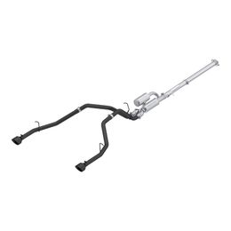 S5156BLK, MBRP S5156BLK Cat-Back 3" Armor BLK (Black-Coated Aluminized Steel / Dual) for RAM 1500 3.0L 2025- in UAE, Dubai. Condition - new. Price 6,020 AED. Photo, seller contacts | AUTO.AE
