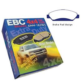 EBC-DP61742, EBC Greenstuff Elite SUV and Light Truck Organic Brake Pads DP61742 in UAE, Dubai. Condition - new. Price 570 AED. Photo, seller contacts | AUTO.AE