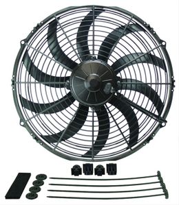 DER-16114, 14 Inch 1,864 CFM Derale High-Output Curved Blade Fan 16114 в ОАЭ, Дубай. Состояние - новое. Цена ⁦1 050 AED⁩. Фото, контакты продавца | AUTO.AE