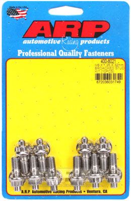 400-8021, ARP 400-8021 Accessory Stud Kit M8 X 1.25 X 32mm. broached. 10 pieces в ОАЭ, Дубай. Состояние - новое. Цена 620 AED. Фото, контакты продавца | AUTO.AE