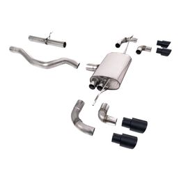 SSXLR146, MILLTEK SSXLR146 Filter-Back Exhaust, 3" (Cerakote Black GT-90 Trims) for LAND ROVER Defender 90 P300 / P400e 2020- في الإمارات, دبي. Condition - new. Price 12,370 AED. Photo, seller contacts | AUTO.AE