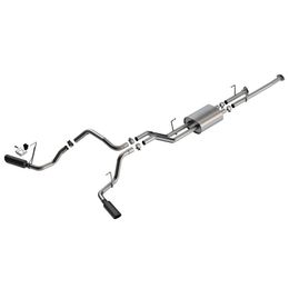 141024BC, BORLA 141024BC Exhaust System Cat-Back 2.25", ATAK (4" Black Chrome Tips) for TOYOTA Tundra 4.6L / 5.7L V8 2009-2021 в ОАЭ, Дубай. Состояние - новое. Цена 7 860 AED. Фото, контакты продавца | AUTO.AE
