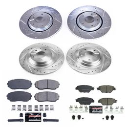 PWR-K7610, PowerStop Z23 Evolution Sport Brake Upgrade Kits for 2016-2023 CX-9 - K7610 in UAE, Dubai. Condition - new. Price 2,140 AED. Photo, seller contacts | AUTO.AE