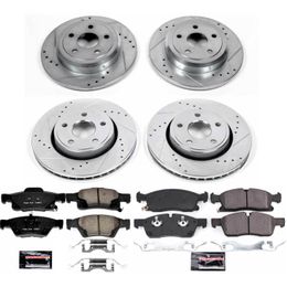 PWR-K7413, PowerStop Z23 Evolution Sport Brake Upgrade Kits for 2017-2020 GRAND CHEROKEE - K7413 في الإمارات, دبي. Condition - new. Price 2,350 AED. Photo, seller contacts | AUTO.AE