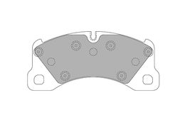 FCP4064H, FERODO FCP4064H Front Brake Pads DS2500 for PORSCHE Cayenne (9YA) / Macan (95B) / Panamera (970) في الإمارات, دبي. Condition - new. Price 2,090 AED. Photo, seller contacts | AUTO.AE