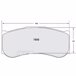 7806.82.30.44, PFC 7806.82.30.44 Front Brake Pads RACING 82 CMPD 30 mm for BMW M4 GT4 (F82)/HONDA NSX GT3 in UAE, Dubai. Condition - new. Price 4,340 AED. Photo, seller contacts | AUTO.AE