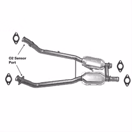 APH-642916, AP Exhaust Direct-Fit Catalytic Converters for 1994-1995 MUSTANG - 642916 in UAE, Dubai. Condition - new. Price 3,130 AED. Photo, seller contacts | AUTO.AE