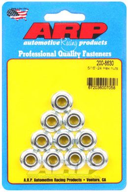 200-8630, ARP 200-8630 Nut Kit 5/16-24 hex в ОАЭ, Дубай. Состояние - новое. Цена 160 AED. Фото, контакты продавца | AUTO.AE