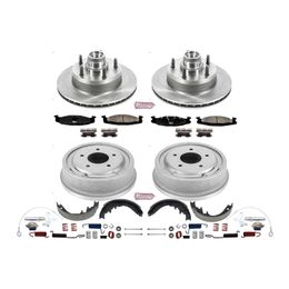 PWR-KOE15090DK, PowerStop Autospecialty Stock Replacement Disc and Drum Brake Kits for 1994-1996 E-150 ECONOLINE, E-150 ECONOLINE CLUB WAGON - KOE15090DK в ОАЭ, Дубай. Состояние - новое. Цена 2 130 AED. Фото, контакты продавца | AUTO.AE