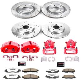 PWR-KC1418B-26, PowerStop Z26 Street Warrior Brake Upgrade Kits with Calipers for 2005-2013 CORVETTE - KC1418B-26 in UAE, Dubai. Condition - new. Price 4,920 AED. Photo, seller contacts | AUTO.AE