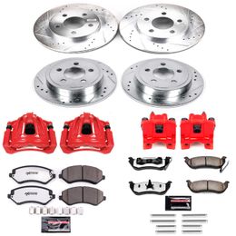 PWR-KC2162-36, PowerStop Z36 Truck and Tow Brake Upgrade Kits with Calipers for 2003-2007 LIBERTY - KC2162-36 في الإمارات, دبي. Condition - new. Price 3,790 AED. Photo, seller contacts | AUTO.AE