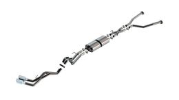 140940, BORLA 140940 Exhaust System Cat-Back "ATAK" D RD RL AC S 2.50" TIP: 4.50" RD X 10.00" CHROME for TOYOTA TUNDRA '22-'24 3.4L V6 AT 2+4WD 4DR CCSB+ECSTB WB 145.7" في الإمارات, دبي. Condition - new. Price 10,710 AED. Photo, seller contacts | AUTO.AE