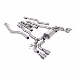 SSXBM1229, MILLTEK SSXBM1229 Cat-Back Exhaust, 3.15" (Brushed Titanium GT-100 Trims) for BMW M5 / M5 Competition LCI (F90) OPF/GPF в ОАЭ, Дубай. Состояние - новое. Цена 29 760 AED. Фото, контакты продавца | AUTO.AE