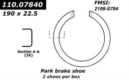CEB-111-07840, Centric Premium Brake Shoes 111.07840 in UAE, Dubai. Condition - new. Price 150 AED. Photo, seller contacts | AUTO.AE