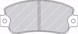 FCP351H, FERODO FCP351H Front Brake Pads DS2500 for FIAT Uno / Ritmo / Panda (141) в ОАЭ, Дубай. Состояние - новое. Цена 580 AED. Фото, контакты продавца | AUTO.AE