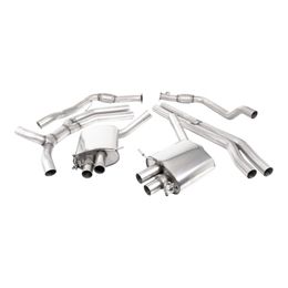 SSXAU1006, MILLTEK SSXAU1006 Cat-Back Exhaust, 2.76" (Burnt Titanium Trims) for AUDI RS5 Sportback (B9.5) Non-OPF 2019- в ОАЭ, Дубай. Состояние - новое. Цена 21 760 AED. Фото, контакты продавца | AUTO.AE