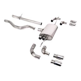 SSXLR105, MILLTEK SSXLR105 Filter-Back Exhaust, 3" (Polished GT-90 Trims) for LAND ROVER Defender 110 P400 2020- في الإمارات, دبي. Condition - new. Price 11,370 AED. Photo, seller contacts | AUTO.AE