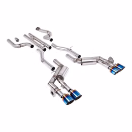 SSXCH103, MILLTEK SSXCH103 Cat-Back Exhaust, 2.76" (Blue Titanium GT-115 Tips) for CHEVROLET Camaro SS 6.2L 2016-2024 في الإمارات, دبي. Condition - new. Price 23,220 AED. Photo, seller contacts | AUTO.AE