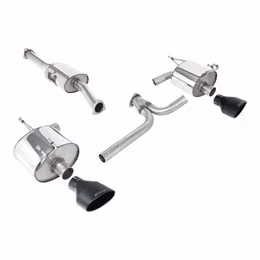 SSXHO270, MILLTEK SSXHO270 Cat-Back Exhaust, 2.75" (Cerakote Black Ovals) for HONDA S2000 (AP2) 2004-2009 в ОАЭ, Дубай. Состояние - новое. Цена 8 520 AED. Фото, контакты продавца | AUTO.AE