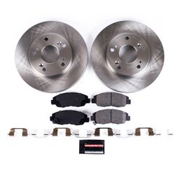 PWR-KOE2384, PowerStop Z17 Evolution Plus Stock Replacement Brake Kits for 2006-2011 CIVIC - KOE2384 في الإمارات, دبي. Condition - new. Price 470 AED. Photo, seller contacts | AUTO.AE