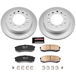 PWR-CRK5875, PowerStop Z17 Evolution Plus GEOMET Coated Brake Kits for 2010-2024 4RUNNER, 2010-2014 FJ CRUISER, 2010-2023 GX460 - CRK5875 в ОАЭ, Дубай. Состояние - новое. Цена 780 AED. Фото, контакты продавца | AUTO.AE