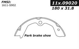 CEB-111-09020, Centric Premium Brake Shoes for 1986-1989 VANDEN PLAS, XJ6 - 111.09020 في الإمارات, دبي. Condition - new. Price 50 AED. Photo, seller contacts | AUTO.AE