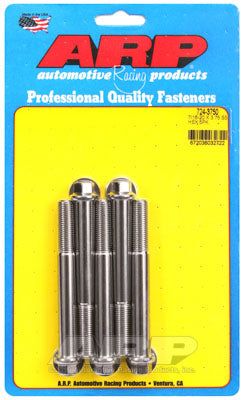 724-3750, ARP 724-3750 SAE Bolt Kit 7/16-20 x 3.750 hex SS bolts في الإمارات, دبي. Condition - new. Price 310 AED. Photo, seller contacts | AUTO.AE