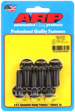 134-3101, ARP 134-3101 Motor Mount Bolt Kit for CHEVROLET LS. mount bracket to block. 6 pc.. 8740. 12pt в ОАЭ, Дубай. Состояние - новое. Цена 210 AED. Фото, контакты продавца | AUTO.AE