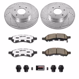 PWR-K1453-26, PowerStop Z26 Street Warrior Brake Upgrade Kits for 2008-2009 9-7X, 2006-2009 TRAILBLAZER - K1453-26 في الإمارات, دبي. Condition - new. Price 1,560 AED. Photo, seller contacts | AUTO.AE