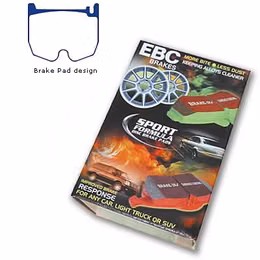 EBC-DP41486R, EBC Yellowstuff Brake Pads DP41486R в ОАЭ, Дубай. Состояние - новое. Цена 770 AED. Фото, контакты продавца | AUTO.AE