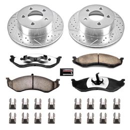 PWR-K2152-36, PowerStop Z36 Truck and Tow Brake Upgrade Kits for 1999-2001 CHEROKEE, 1999-2006 WRANGLER - K2152-36 في الإمارات, دبي. Condition - new. Price 1,080 AED. Photo, seller contacts | AUTO.AE