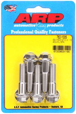 762-1005, ARP 762-1005 Metric Thread Bolt Kit M10 x 1.50 x 40mm hex SS bolts in UAE, Dubai. Condition - new. Price 260 AED. Photo, seller contacts | AUTO.AE