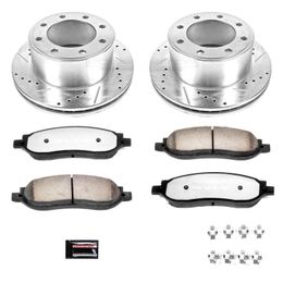 PWR-K1799-36, PowerStop Z36 Truck and Tow Brake Upgrade Kits for 2005-2007 F-250 SUPER DUTY, F-350 SUPER DUTY - K1799-36 в ОАЭ, Дубай. Состояние - новое. Цена 1 770 AED. Фото, контакты продавца | AUTO.AE