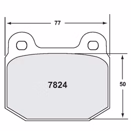 7824.11.15.44, PFC 7824.11.15.44 Front Brake Pads RACE 11 CMPD for LOTUS Elise / Exige в ОАЭ, Дубай. Состояние - новое. Цена 1 440 AED. Фото, контакты продавца | AUTO.AE