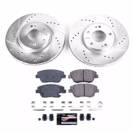 PWR-K5377, PowerStop Z23 Evolution Sport Brake Upgrade Kits for 2011-2016 OPTIMA, 2011-2015 SONATA - K5377 in UAE, Dubai. Condition - new. Price 980 AED. Photo, seller contacts | AUTO.AE