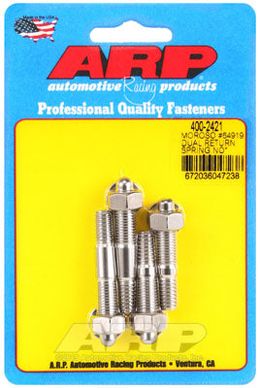 400-2421, ARP 400-2421 Carburetor Stud Kit No spacer with Moroso #64919 return spring kit. ARP Stainless. hex в ОАЭ, Дубай. Состояние - новое. Цена 230 AED. Фото, контакты продавца | AUTO.AE