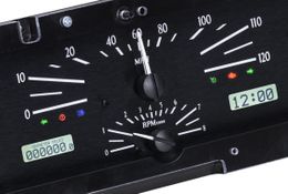 DAK-VHX-66L-K-W, Dakota Digital VHX Series Direct-Fit Analog Gauge Systems for 1966-1969 CONTINENTAL - VHX-66L-K-W in UAE, Dubai. Condition - new. Price 4,520 AED. Photo, seller contacts | AUTO.AE