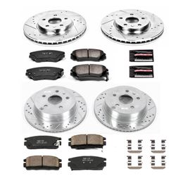 PWR-K5516, PowerStop Z23 Evolution Sport Brake Upgrade Kits for 2010-2017 EQUINOX, TERRAIN - K5516 في الإمارات, دبي. Condition - new. Price 2,160 AED. Photo, seller contacts | AUTO.AE