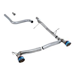 SSXFD386, MILLTEK SSXFD386 Filter-Back Exhaust, 2.37" (Blue Titanium GT-100 Trims) for FORD Fiesta ST-Line (MK8) OPF/GPF 2019- in UAE, Dubai. Condition - new. Price 7,220 AED. Photo, seller contacts | AUTO.AE