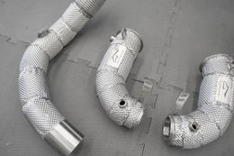 DZMR-F95X5M-HS Heatshield Downpipe for BMW X5 M (F95) in UAE, Dubai. Condition - new. Price 6,900 AED. Photo, seller contacts | AUTO.AE