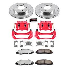 PWR-KC1866-36, PowerStop Z36 Truck and Tow Brake Upgrade Kits with Calipers for 1997-2000 F-150 - KC1866-36 في الإمارات, دبي. Condition - new. Price 2,390 AED. Photo, seller contacts | AUTO.AE
