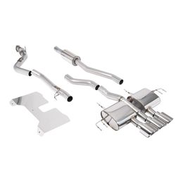 SSXHO300, MILLTEK SSXHO300 Cat-Back Exhaust, 3" (Polished GT-115 Trims) for HONDA Civic Type R (FL5) 2022- в ОАЭ, Дубай. Состояние - новое. Цена 10 550 AED. Фото, контакты продавца | AUTO.AE