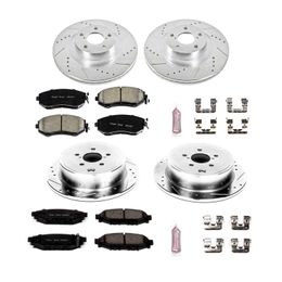 PWR-K6083, PowerStop Z23 Evolution Sport Brake Upgrade Kits K6083 in UAE, Dubai. Condition - new. Price 1,650 AED. Photo, seller contacts | AUTO.AE